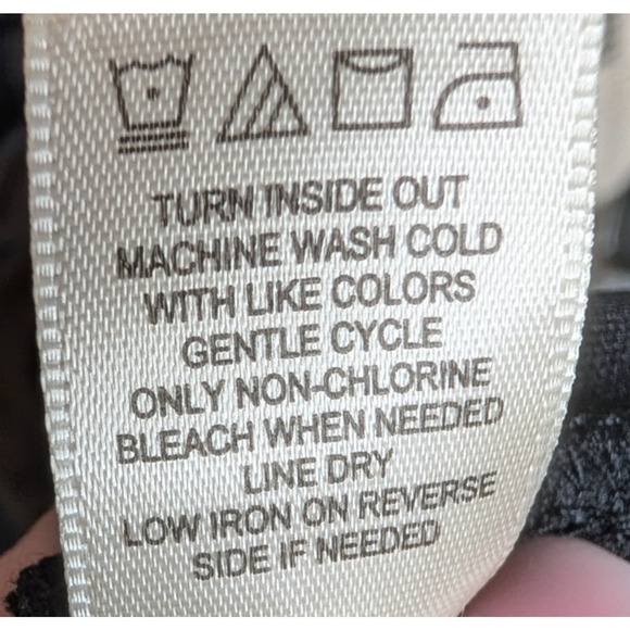 Black Satin Whimsigoth Renaissance Dark Fairy Corset Lace Up Regency Dress Large - Picture 9 of 10